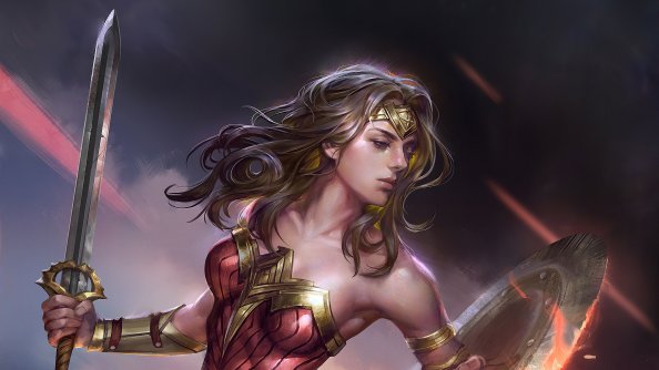 Art Wonder Woman4k