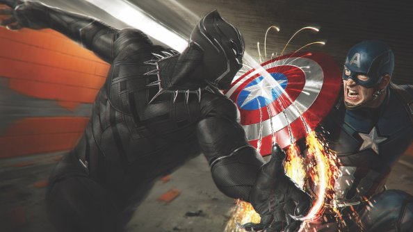 Captain America Vs Black Panther