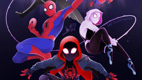 SpiderMan Into The Spider Verse New New Poster