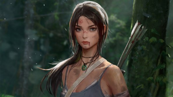 Tomb Raider Lara Croft Artwork