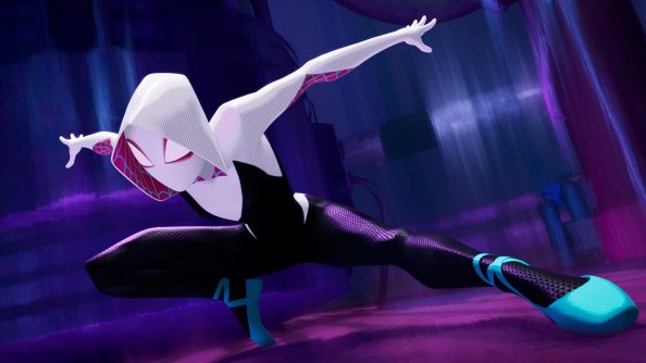 Gwen Stacy SpiderMan Into The Spider Verse Movie 4k