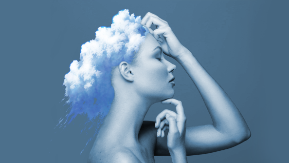 Girl Cloud Hair