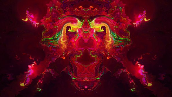 Abstract Destuction Digital Art 4k