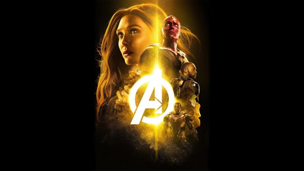 Avengers Infinity War 2018 The Mind Stone Poster 4k