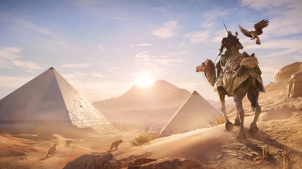 Assassins Creed Origins Pyramids E3 Concept Art