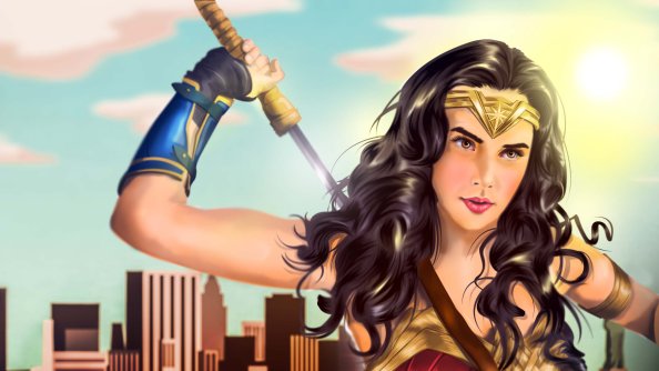 Wonder Woman Artwork 2018 HD