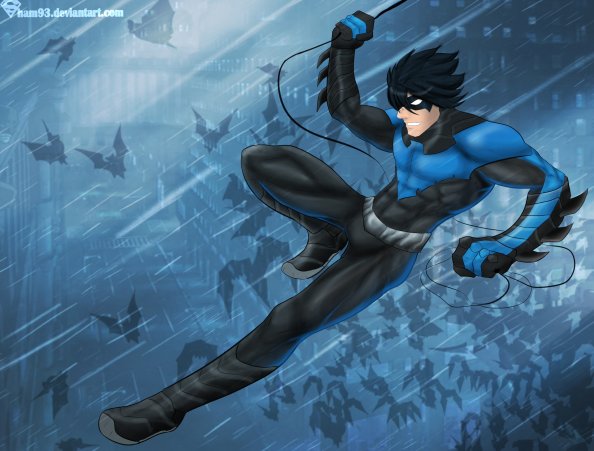 Nightwing 4k Artwork