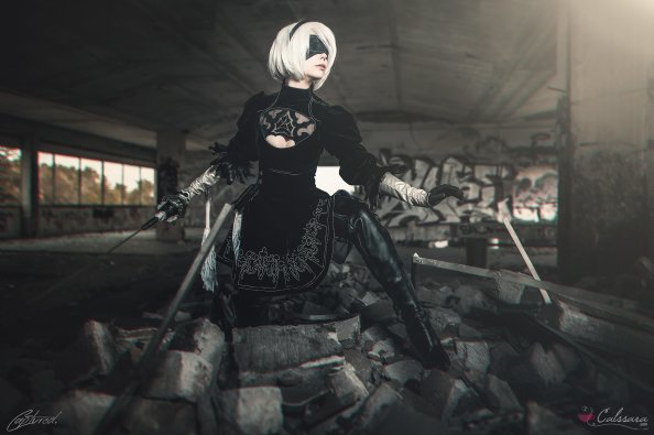 Nier Automata Cosplay Artwork