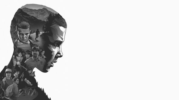 Stranger Things 4k Artwork