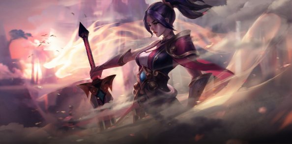Warrior Outdoor With Sword