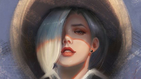 Ashe Overwatch Fanart