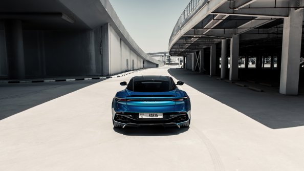 Aston Martin Dbs Superleggera Rear Look 4k