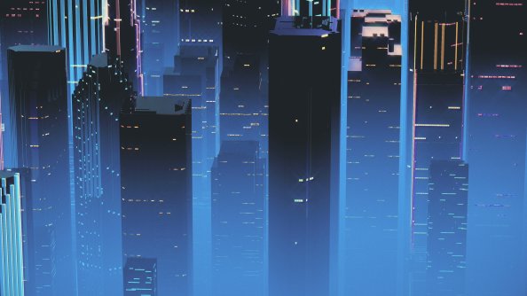 Skyscraper Buildings Minimalist 4k