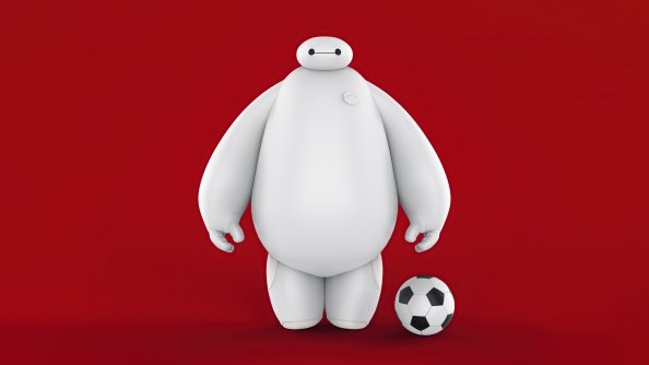 Baymax With Ball