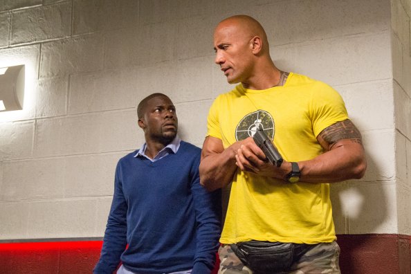 Kevin Hart And Dwayne Johnson Central Intelligence