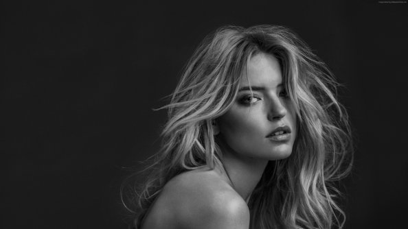 Martha Hunt Monochrome