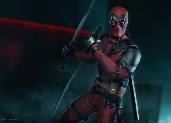 Deadpool With Swords