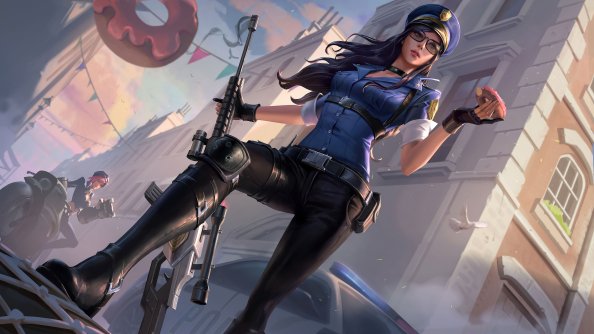Caitlyn League Of Legends 5k