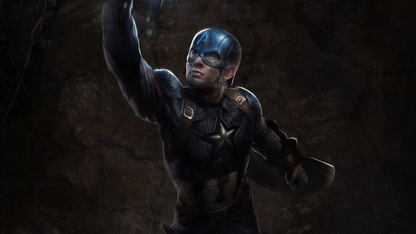 Captain America Mjolnir Hd Art