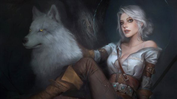 Witcher 3 Ciri Art