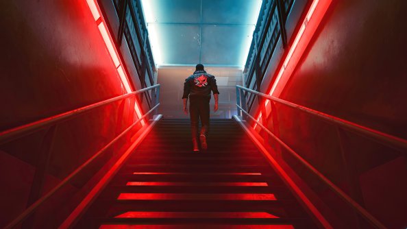 Cyberpunk 2077 Samurai Character