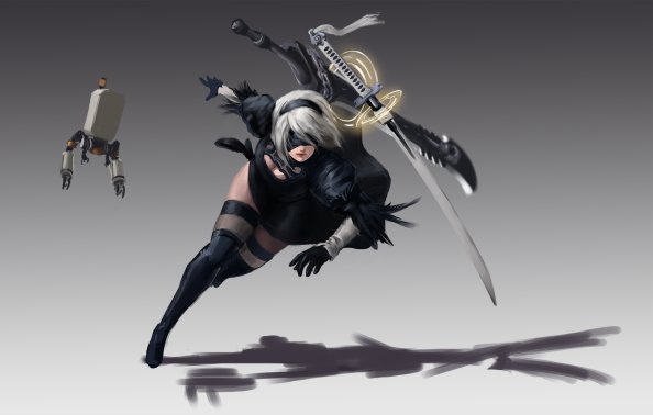 Nier Automata Artwork