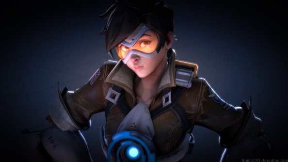 Tracer Ovewatch Art