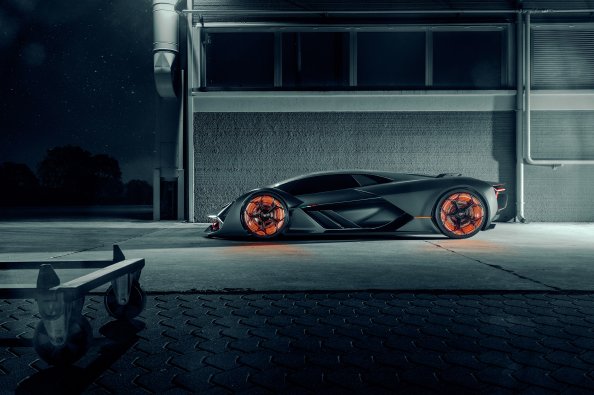 Lamborghini Terzo Millennio 2019 Side View