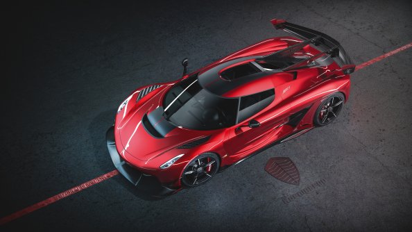 8k Koenigsegg Jesko Cherry Red Edition 10