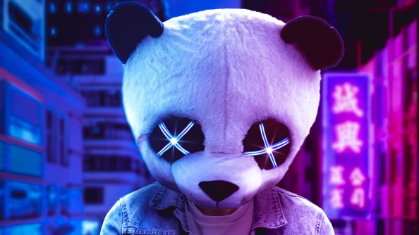 Panda Art 4k