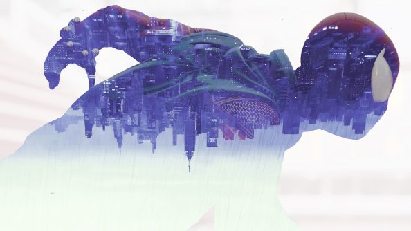 Spiderman Ps5 Double Exposure