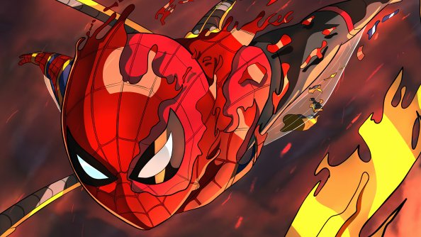 Spidey Burning