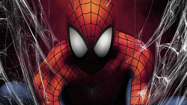Spider Man In Web