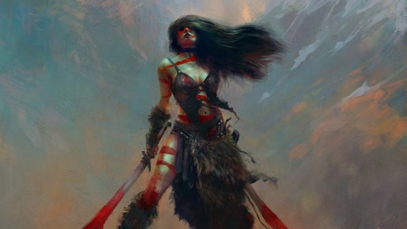 Barbarian Chick 4k
