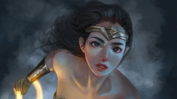Wonder Woman Innoncent Eyes 4k