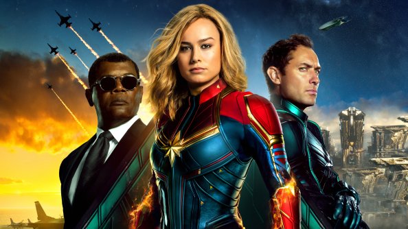 Captain Marvel 5k New Poster