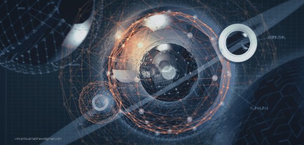 Future Digital Drawing Abstract Art 4k