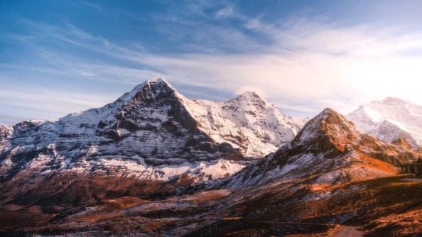 Nature Landscape Mountains 5k