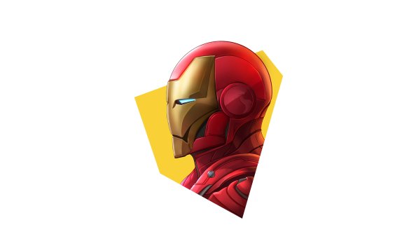 Iron Man Simple Minimalism