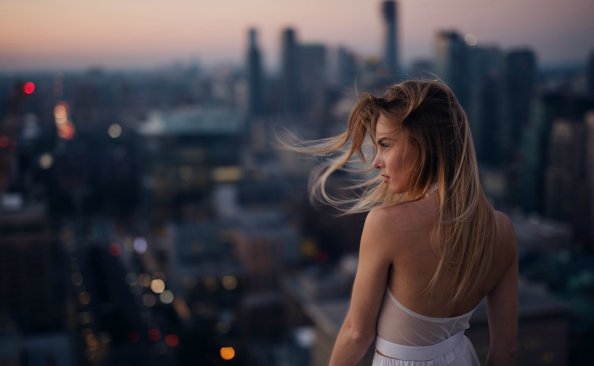 Girl Backless