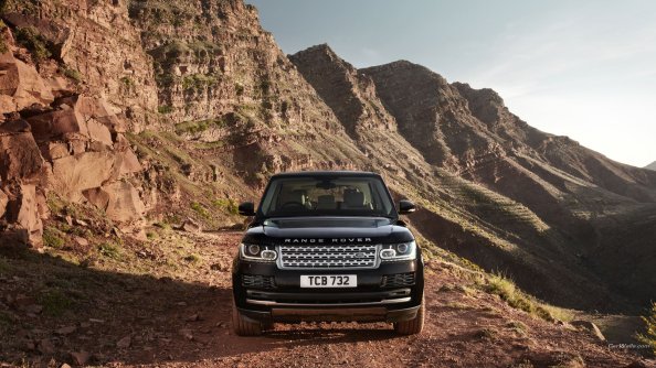 Range Rover Black SuV