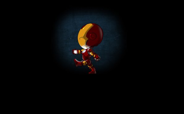 Mini Iron Man 4k