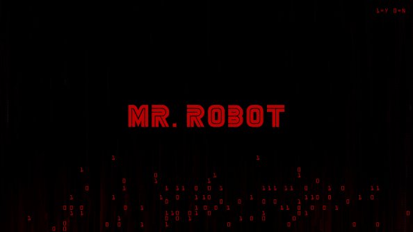 Mr Robot Logo 4k 2018