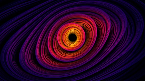 Spiral Shapes Abstract 4k