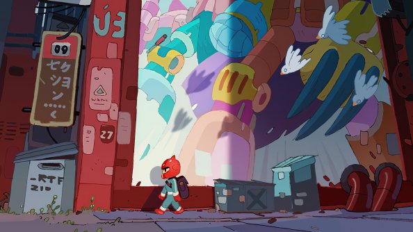 Kid Hero Going To School 4k