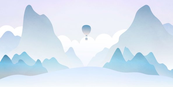 Morning Minimal Landscape 4k