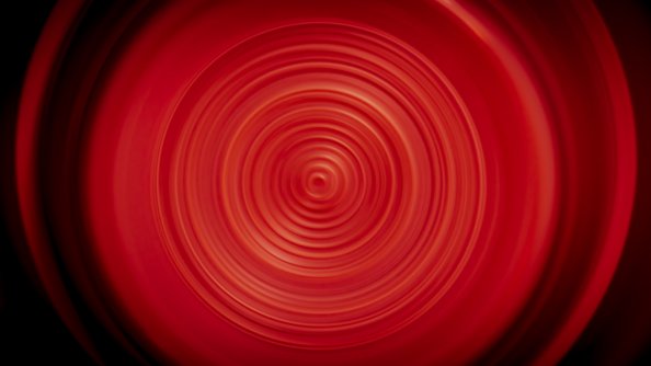 Abstract Circle Red 4k