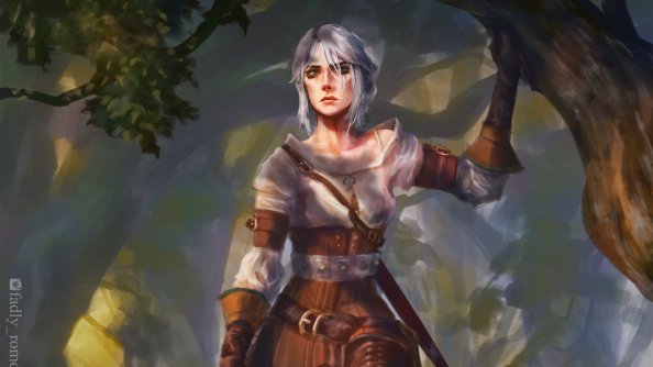 Ciri The Witcher 3 4k