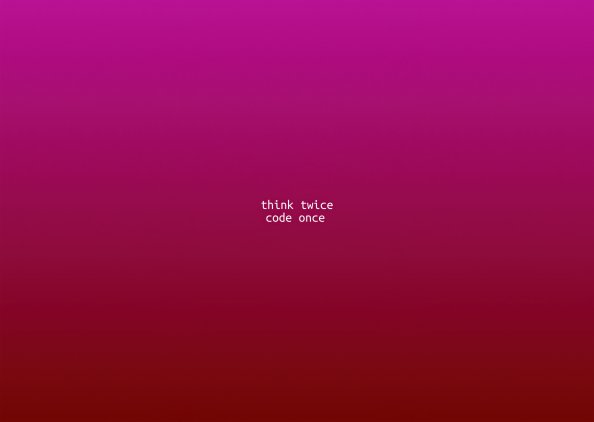 Think Twice Code Once 5k