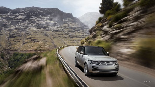 Range Rover Motion Blur